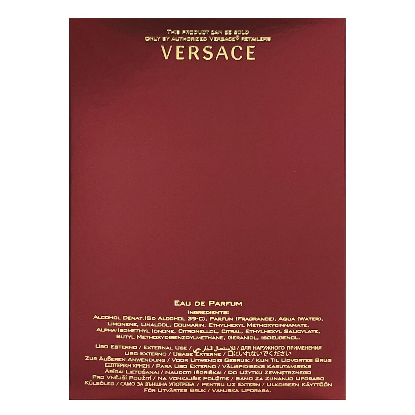 Versace Eros Flame Eau de Parfum Spray Cologne for Men, 3.4 oz